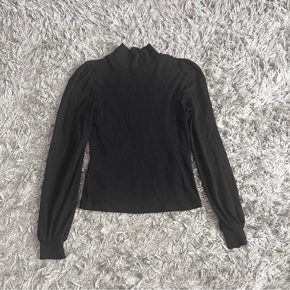 Doen Ashby Pointelle Cotton Turtleneck